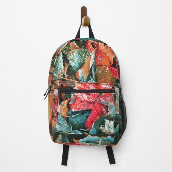 Item preview, Frozen leaves on the ground in frosty winter morning designed and sold by stevanovicigor.