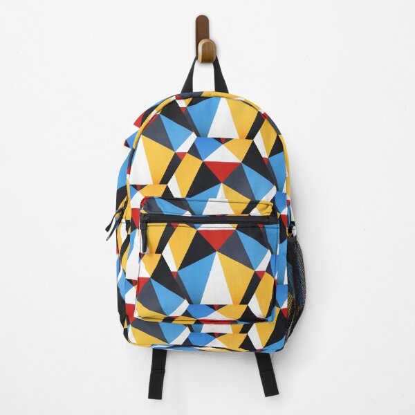 Item preview, White, Black, Blue Triangular designed and sold by Lexicon-Looks.