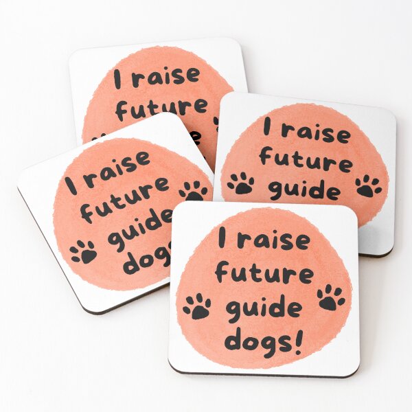 Item preview, I Raise Future Guide Dogs Circle - Orange Circle designed and sold by SayWhatYouFeel.