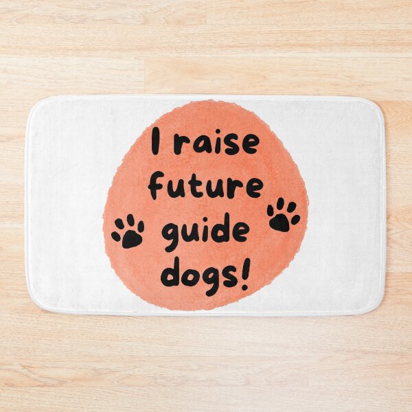 Item preview, I Raise Future Guide Dogs Circle - Orange Circle designed and sold by SayWhatYouFeel.