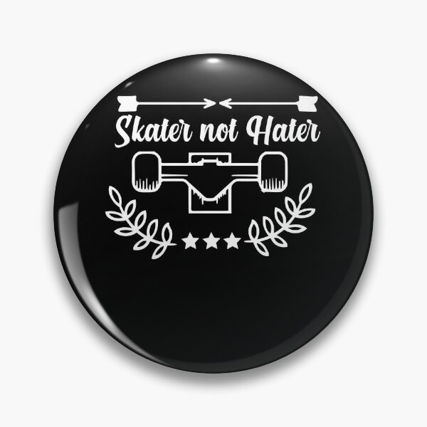 Item preview, Skater not Hater, skate lovers party designed and sold by BHMARTS.