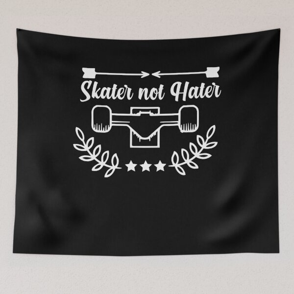 Item preview, Skater not Hater, skate lovers party designed and sold by BHMARTS.
