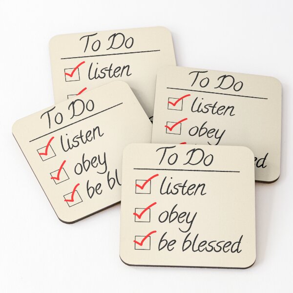 Item preview, Listen obey and be blessed designed and sold by UnintelligibleSpeaker_chey.