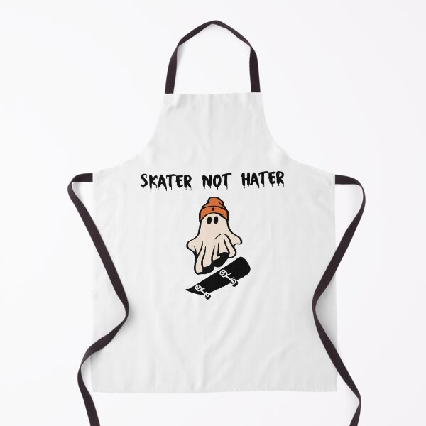 Item preview, Skater not Hater, skate lovers party ghost designed and sold by BHMARTS.
