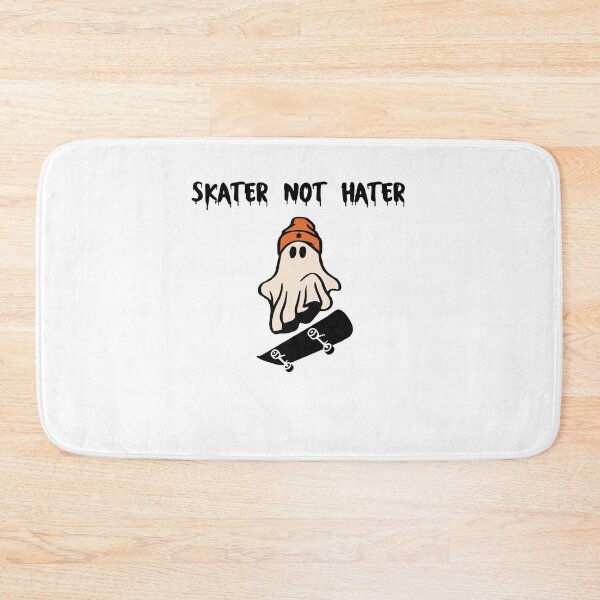 Item preview, Skater not Hater, skate lovers party ghost designed and sold by BHMARTS.