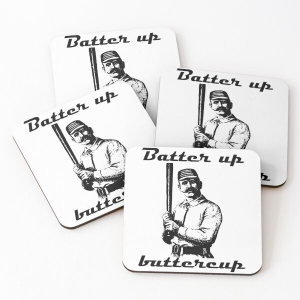 Item preview, Batter up, buttercup designed and sold by Art Dila Studio.