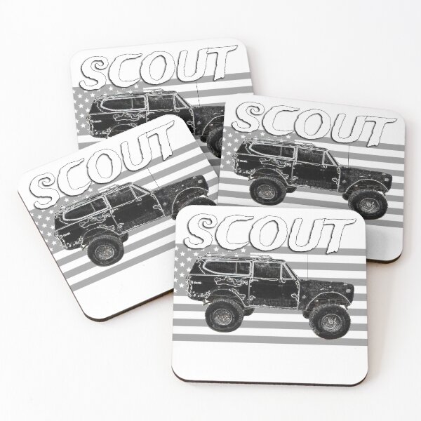 Item preview, Scout Truck, 4x4 Truck, Vintage Off Road Truck, Retro 4 Wheel Drive Truck designed and sold by BubbaCommerce.