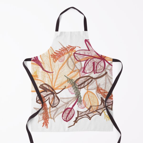 Item preview, Autumn leaves / White designed and sold by seren.deepity.