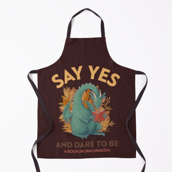 Item preview, Dare To Be a Bookworm/dragon designed and sold by Carroll-MB-Des.