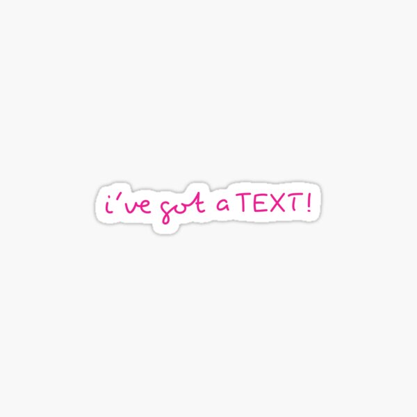 Item preview, I've got a TEXT! Love Island 2 designed and sold by e-ferguson.