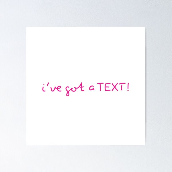 Item preview, I've got a TEXT! Love Island 2 designed and sold by e-ferguson.