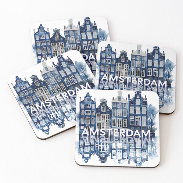 Item preview, Amsterdam city designed and sold by PopArtPulse.