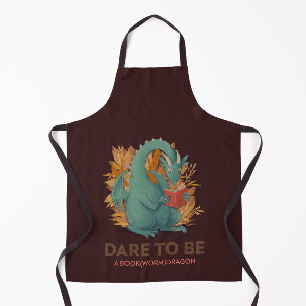 Item preview, Dare To Be a Bookworm/dragon designed and sold by Carroll-MB-Des.