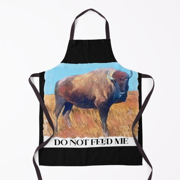 Item preview, Bison Humor Do Not Feed Me Quote Humor designed and sold by art64.