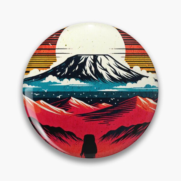 Item preview, Mt. Kilimanjaro Tansania Design designed and sold by RedDesignSyc.