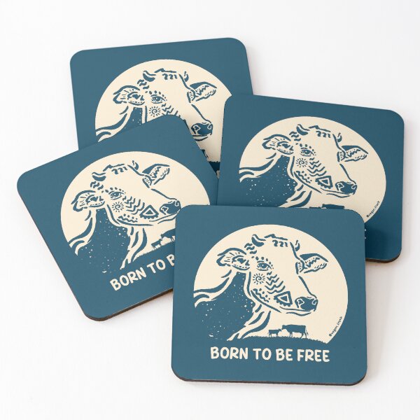 Item preview, Born to be free - Cow designed and sold by Frank J. Art.