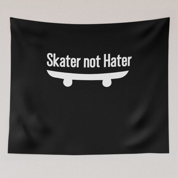 Item preview, Skater not Hater, skate lovers party funny designed and sold by BHMARTS.