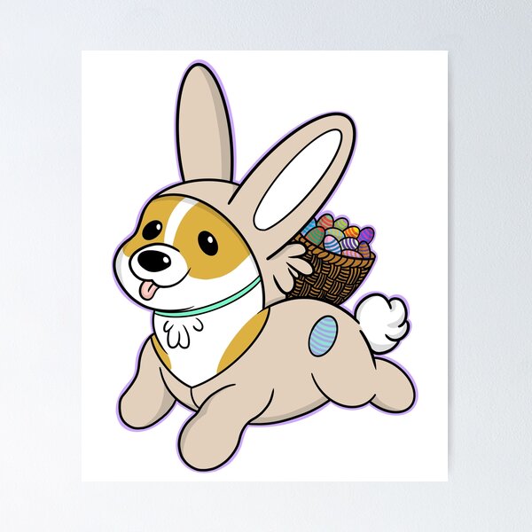 Gaming Corgi - The Cutest Gamer Pup! Poster for Sale by Epicsessed