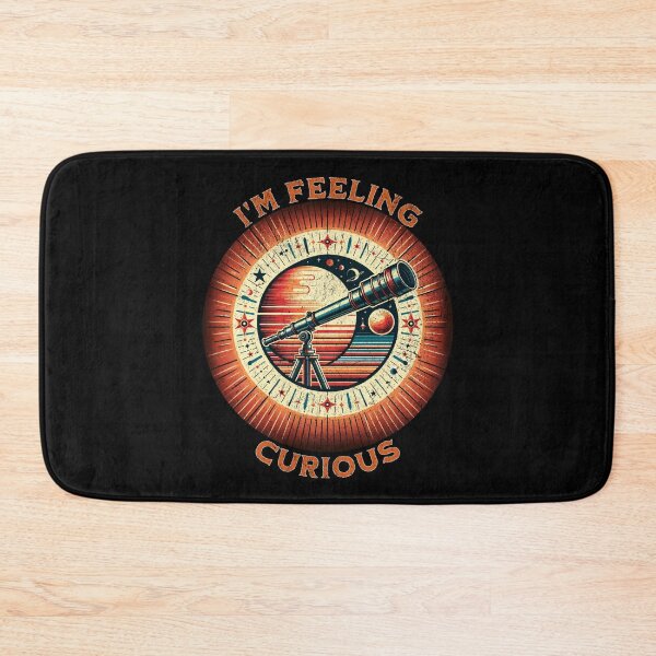 Item preview, "Curious Stargazer - Vintage Telescope Design" designed and sold by ChromaticBlend.