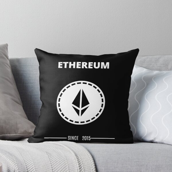 Item preview, Ethereum en blanco y negro con token simple designed and sold by kylmllr101684.