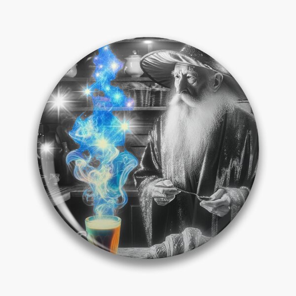 Item preview, Coffee Wizard - a Magical Brew designed and sold by PopcultureModa.