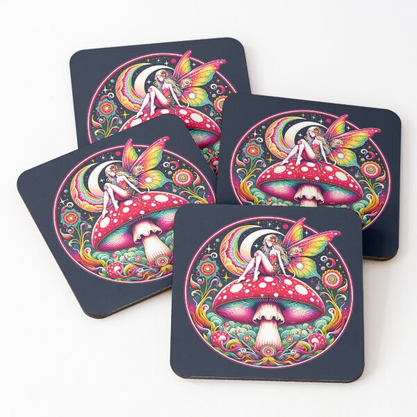 Item preview, Fairy & Mushroom Psychedelia designed and sold by starbornmystic.