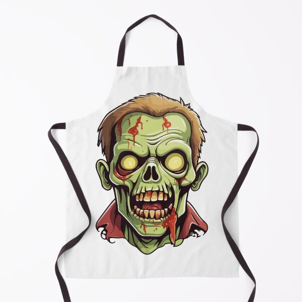 Item preview, Aggressive flesh-eating zombie designed and sold by StickerLab4.