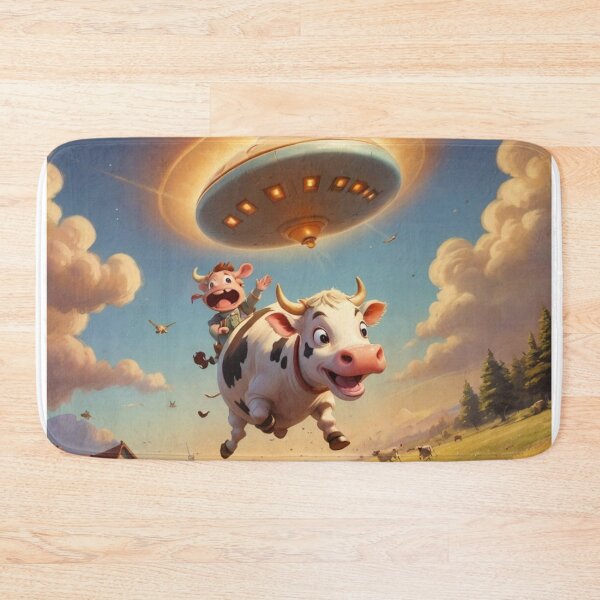 Item preview, Cow is kidnapped by a UFO designed and sold by T2-jn.