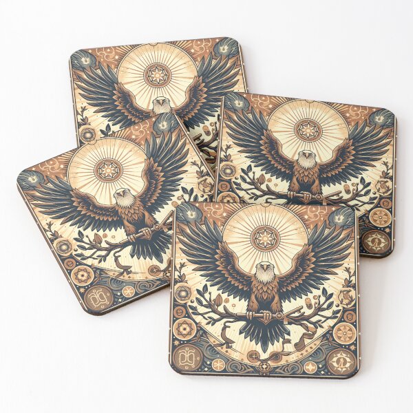 Item preview, The Radiant Eagle designed and sold by DragonsPetals.