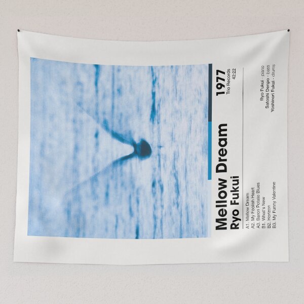 Item preview, Ryo Fukui - Mellow Dream | Album Card designed and sold by theoralcollage.