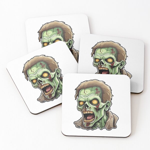 Item preview, Monstrous Aggressive Rot Zombie designed and sold by StickerLab4.