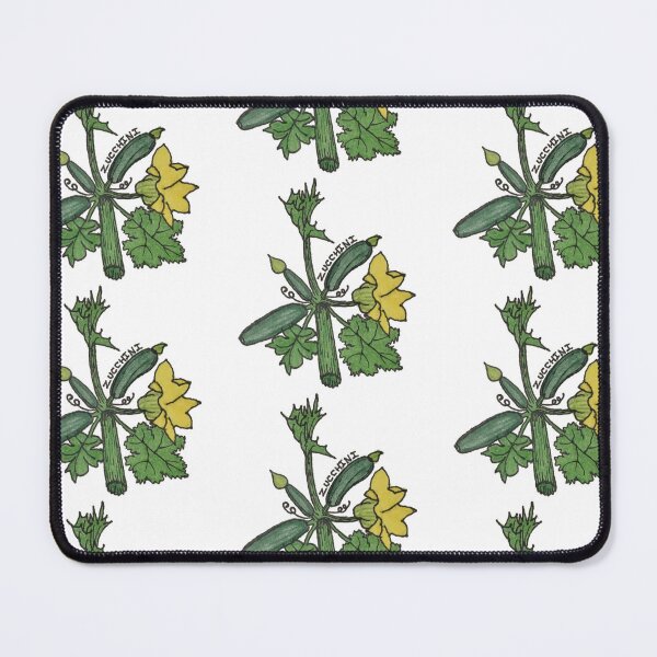 Item preview, Flowering Zucchini Plant Illustration  designed and sold by ColordCreations.