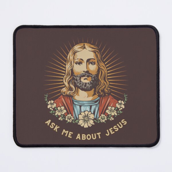 Item preview, Ask me about jesus - religion and god designed and sold by Superdealkoeln.