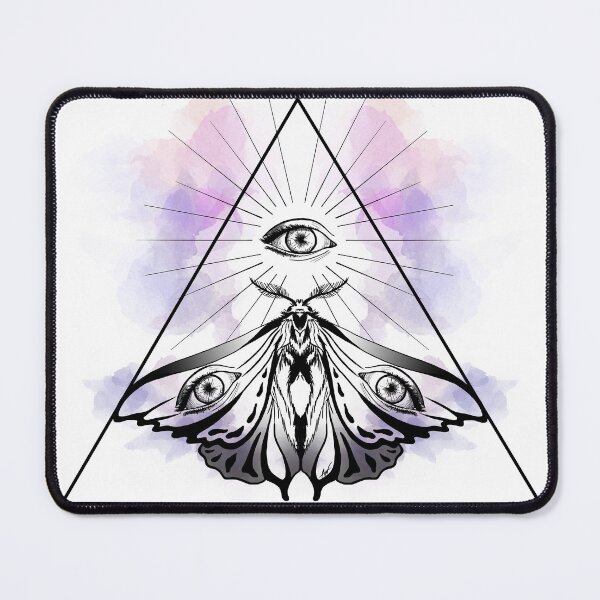 Item preview, The All-Seeing Moth designed and sold by AstoriaV.
