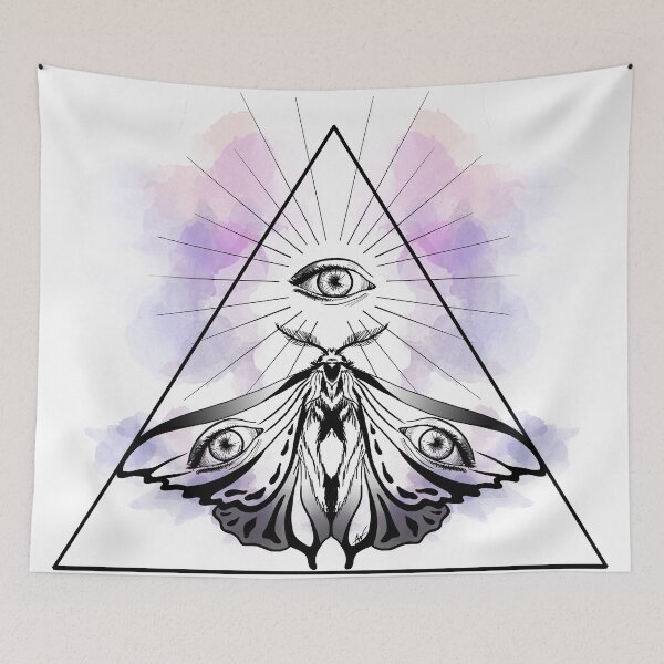 Item preview, The All-Seeing Moth designed and sold by AstoriaV.