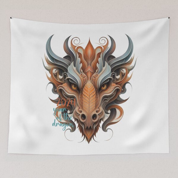 Item preview, 2024 is the year of the wooden dragon designed and sold by LuckyFamily.