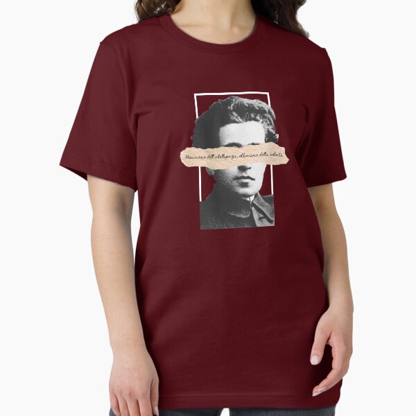 Vista previa del artículo con la obra «Pesimismo del intelecto, ottimismo della volontà - Gramsci», diseñado y vendido por moortas.