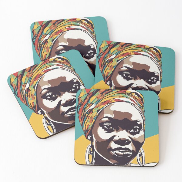 Item preview, Safiya Pop Art Portrait designed and sold by Yzakreativ.