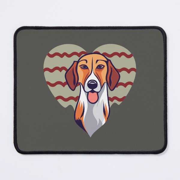 Item preview, Valentine's Day American Foxhound designed and sold by VoyteksDesigns.