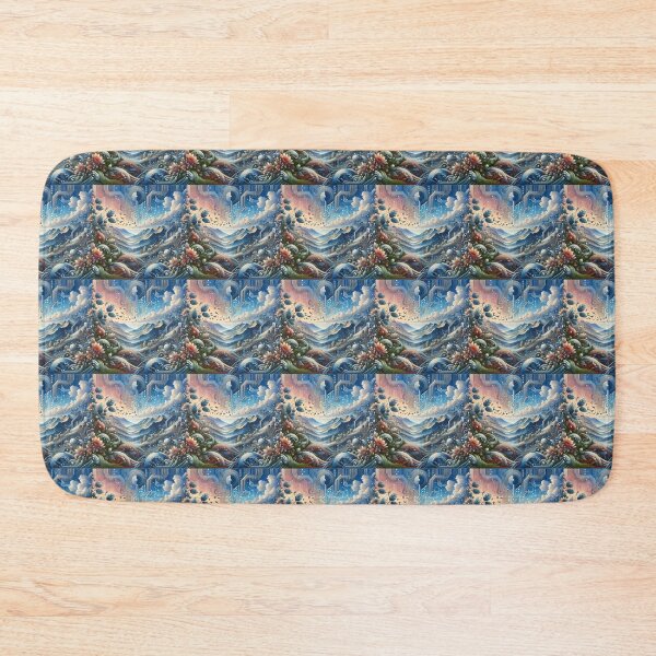 Item preview, Technoflora Peaks designed and sold by AI-Artistry420.