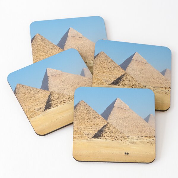 Item preview, Egyptian Pyramids of Giza poster designed and sold by Geboking.