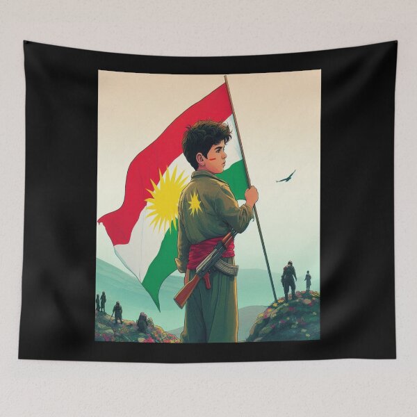 Item preview, Kurdistan Flag designed and sold by KurdishShops.
