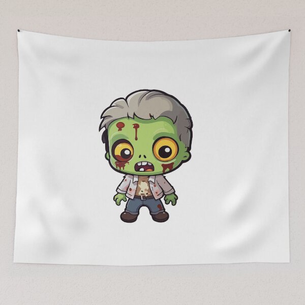 Item preview, Zombie fuckboy adorable baby designed and sold by StickerLab4.