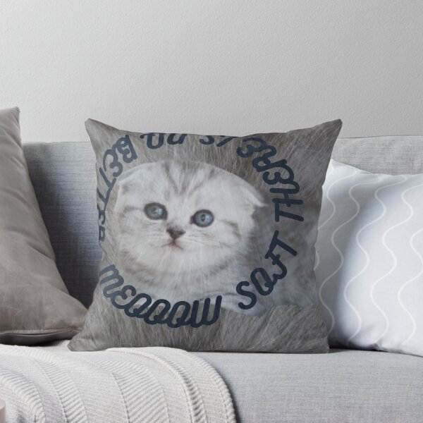 Item preview, cute gray funny cat designed and sold by amazouz1.