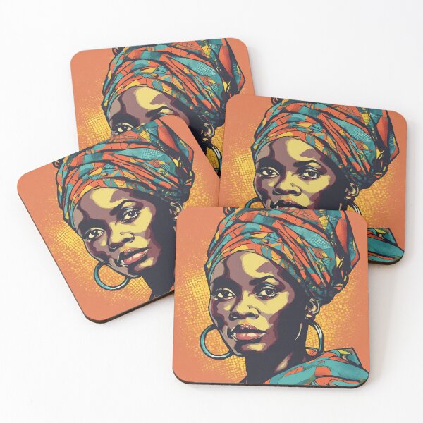 Item preview, Adanna Pop Art Portrait designed and sold by Yzakreativ.