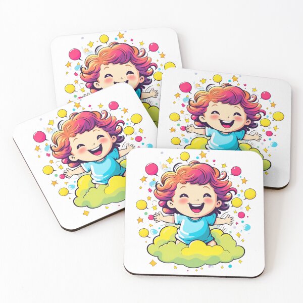 Item preview, Joyful Stars and Balloons: Baby's Laughter Delight designed and sold by ReyhansArtWorld.