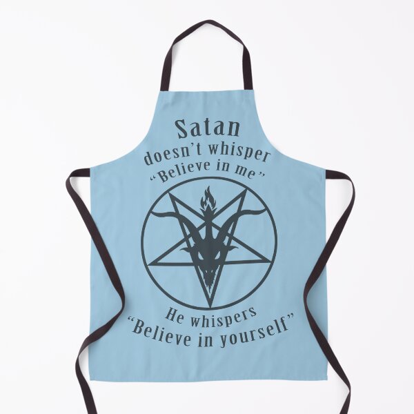 Item preview, Satan says, "Believe in Yourself!" (translucent black) designed and sold by ShantyRegime.