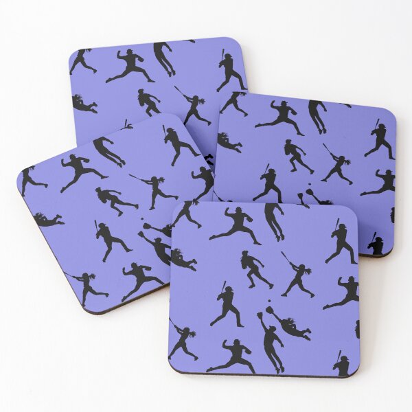 Item preview, Softball Player Gift Summertime Sports Blue People Fun Design designed and sold by IntoClearWater.