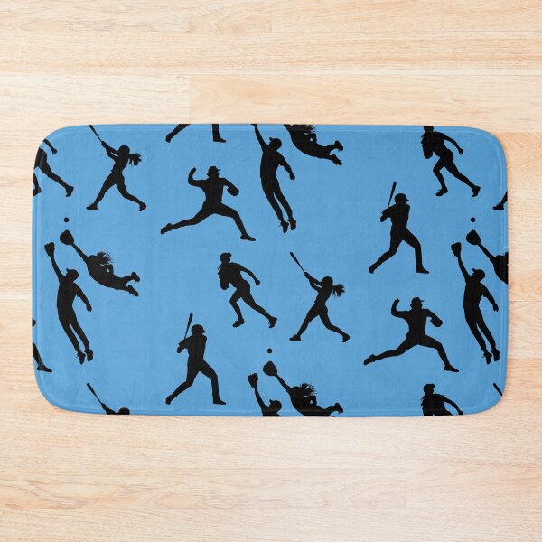 Item preview, Softball Player Gift Summertime Sports Blue People Fun Design designed and sold by IntoClearWater.