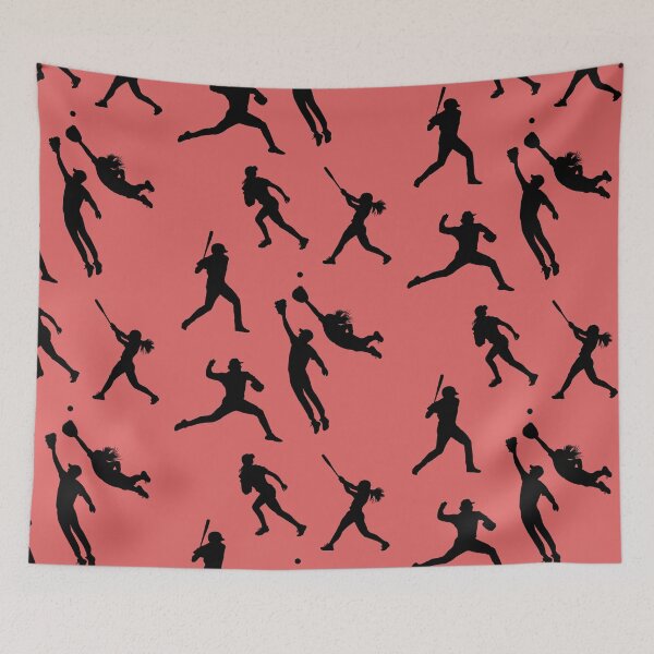 Item preview, Softball Player Gift Summertime Sports Blue People Fun Design designed and sold by IntoClearWater.